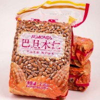 巴旦木仁鹽焗9200g箱裝34到36大顆粒巴坦木堅(jiān)果新貨零食炒貨批發(fā)